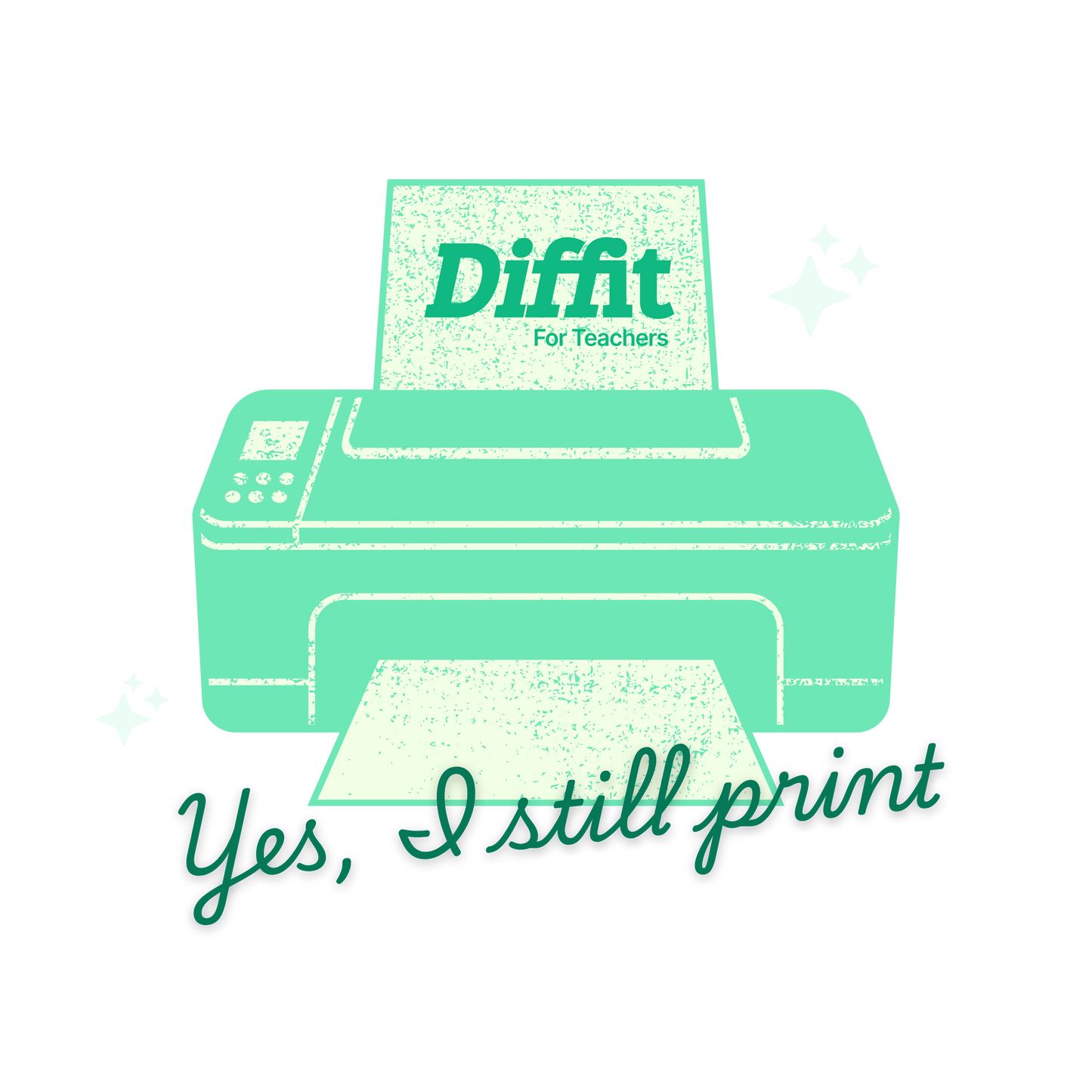Diffit Sticker (I still print)