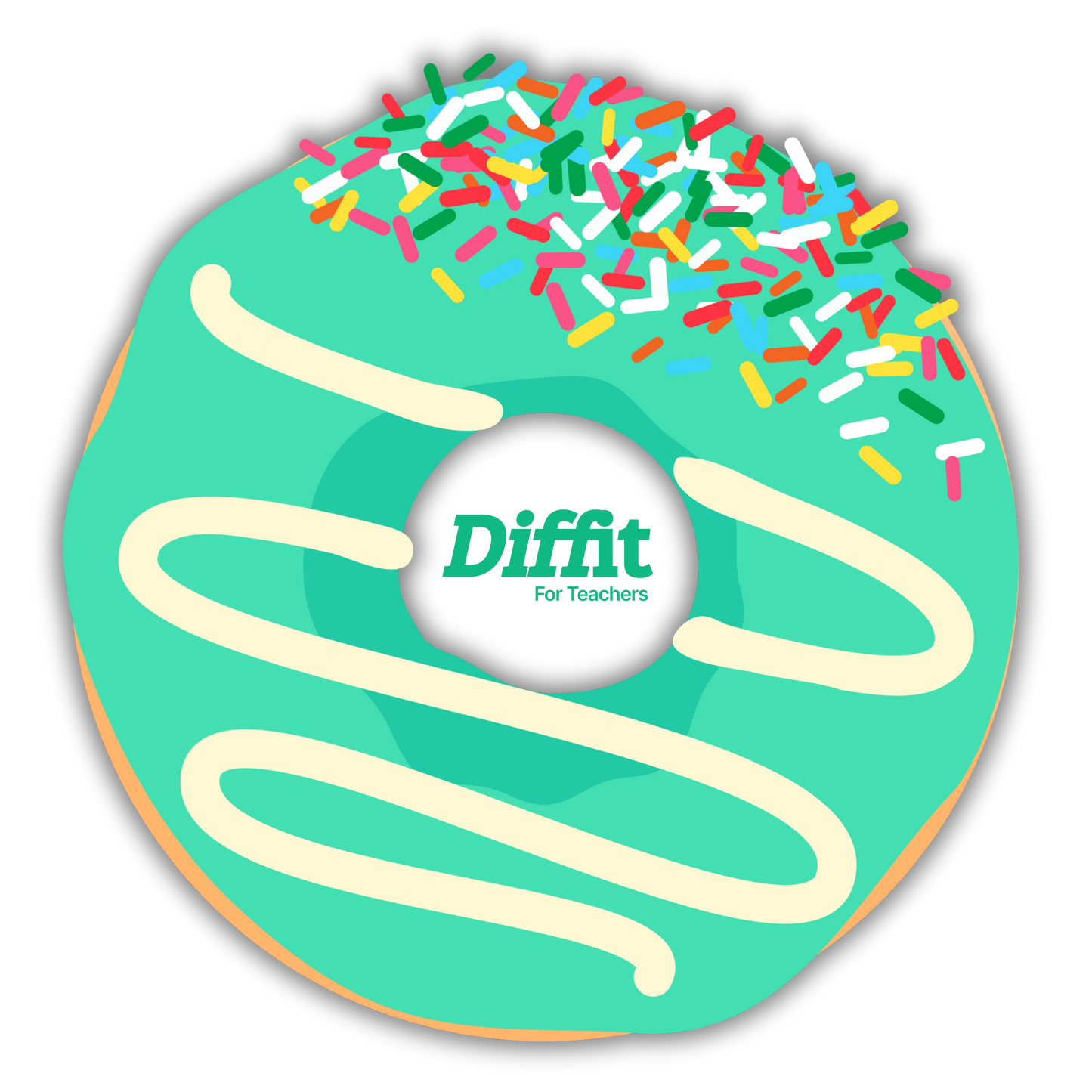 Diffit Sticker (Donut)